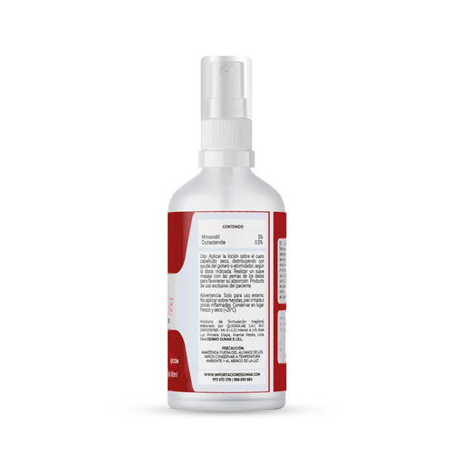 Loción Minoxidil y Dutasteride Vitte Capilar, modo de uso