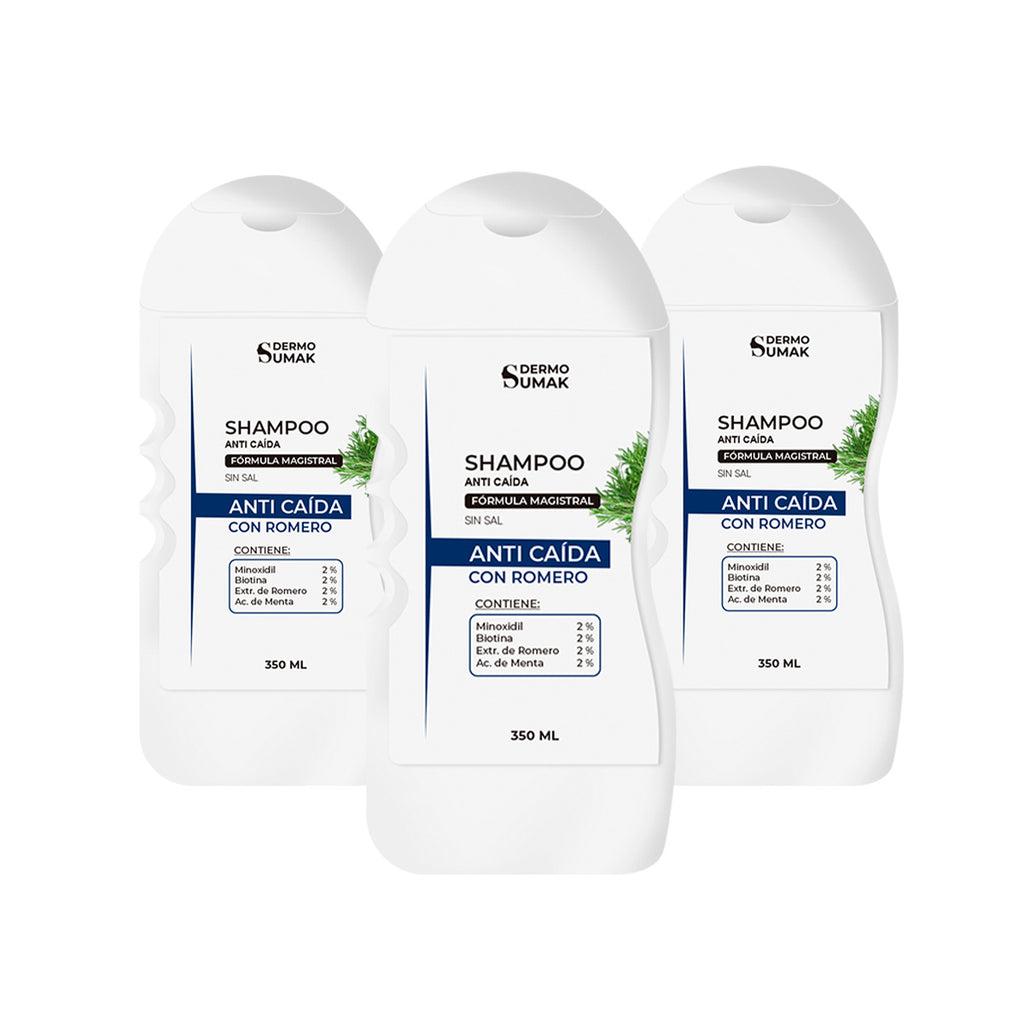 Shampoo Anti Caída Vitte Capilar con Romero, ingredientes